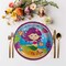 8 Ct. Mermaid Party Paper Dinner Plates Underwater Theme Birthday Supplies 9"